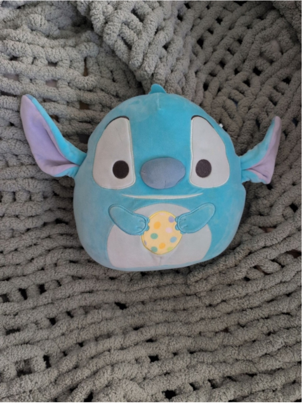 Disney Stitch Easter Egg Squishmallows Plush